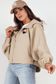 Damen Oversize Jacke CATRAL Farbe Dunkelbeige DSTREET TY4190