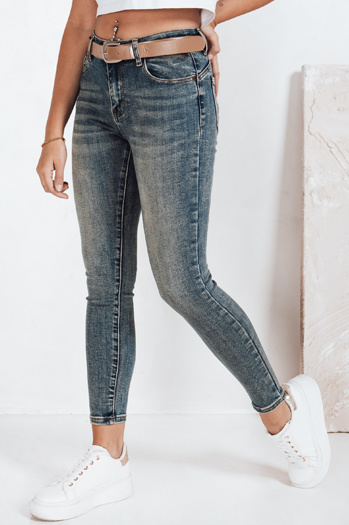 Damen Skinny Push Up Jeans blau Dstreet UY2803