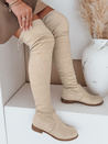 Damen beige Dstreet Stiefel ZY0573