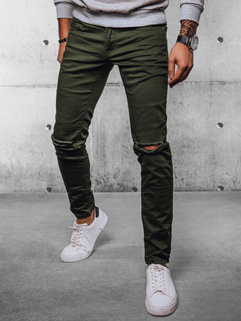 Herren Jeanshosen Farbe Grün DSTREET UX4086_1