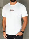 Herren T-shirt mit Aufdruck Farbe Weiß DSTREET RX5421