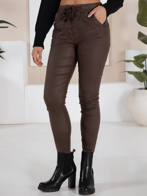 Damen Waxhose LIZZY Farbe Braun DSTREET UY1782