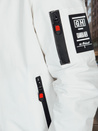 Herren Übergangs-Bomberjacke weiß Dstreet TX5025
