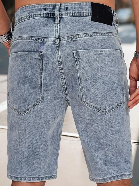 Hellblaue Denim-Shorts für Männer Dstreet SX2490