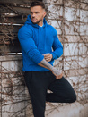 Herren Trainingsanzug-Set Farbe Blau-Schwarz DSTREET AX0746