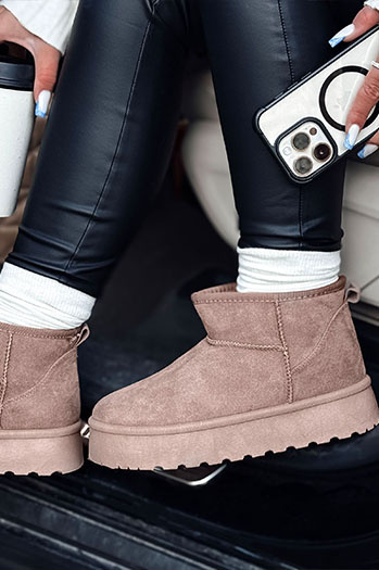 Damen BRINETTO khaki Schneestiefel Dstreet ZY0568