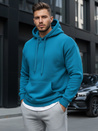 Herren Kapuzenpullover Hellblau Dstreet BX5108