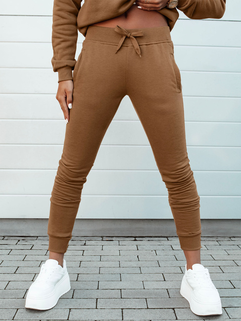 FITS Damen Jogginghose braun Dstreet UY2146