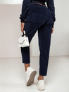 Damen Freizeithose Einheitsgröße VELVITO Cord navy blau Dstreet UY2288_4
