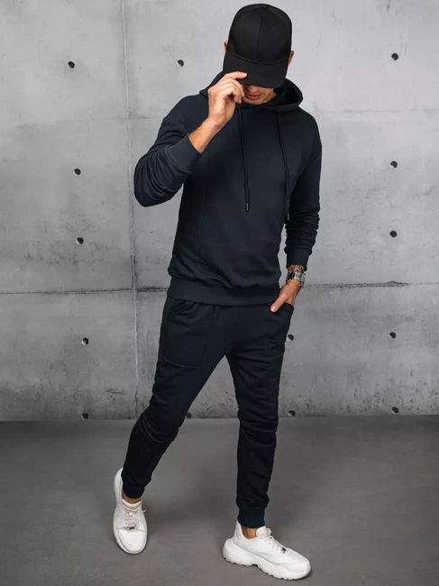 Herren Trainingsanzug-Set Farbe Dunkelblau DSTREET AX0674