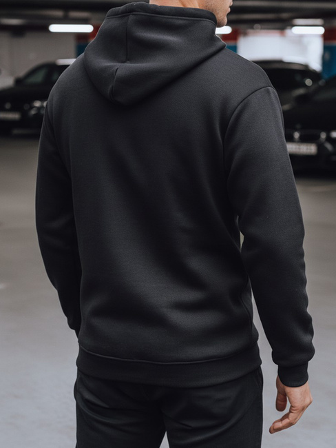 Herren Kapuzenpullover schwarz Dstreet BX5924