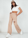 Damen Casual Hose RACHIS Farbe Beige DSTREET UY1887