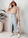 Damen Sweatshirt ohne Kapuze AWIOL Farbe Creme DSTREET BY1274
