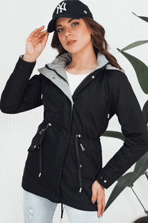 Damen Parka ELINA Farbe Schwarz DSTREET TY4346