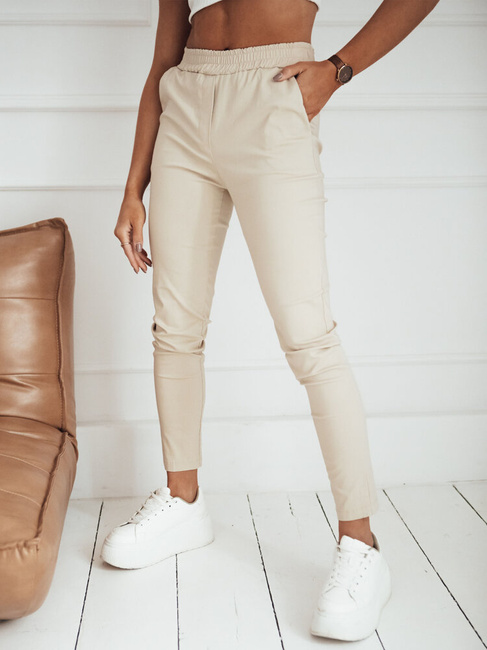 Damen Casual Hose MADELINE Farbe Beige DSTREET UY1854