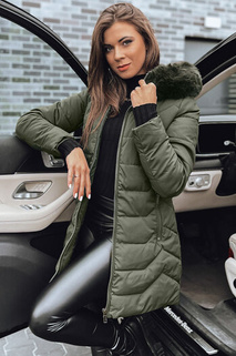 Damen Winterjacke CAPELLA Farbe Grün DSTREET TY4021