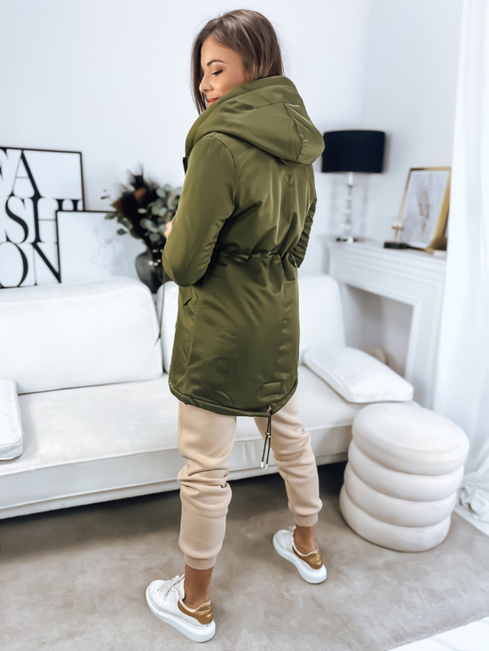 Damen Parka MINELLI Farbe Grün DSTREET TY3383