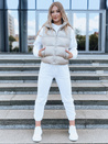 Damen Steppweste WILLOW Farbe Beige DSTREET TY3795