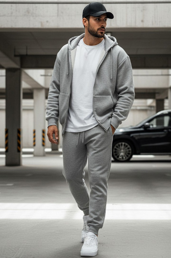 Herren Sporthose Grau UX2623