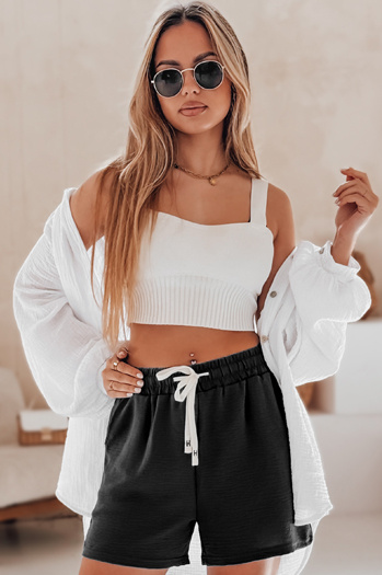 Damen-Shorts HOT VIBE schwarz Dstreet SY0439