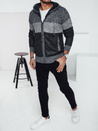 Herren Isolierter Kapuzenpulli grau Dstreet WX2274
