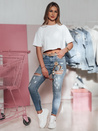 Damen Denim Skinny Hose JEANZI Dstreet UY2373