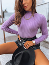 Damen Rollkragenpullover OASIS Farbe Violett DSTREET MY2242