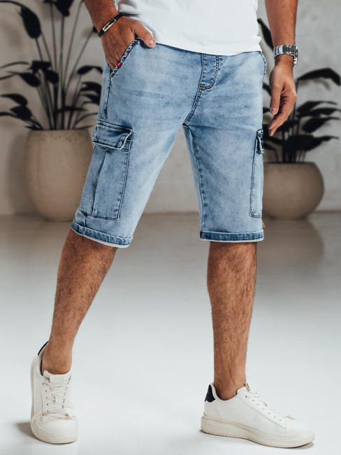 Herren Denim-Shorts blau Dstreet SX2553