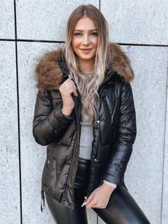 Damen Winterjacke SNOW Farbe Schwarz DSTREET TY3818_2