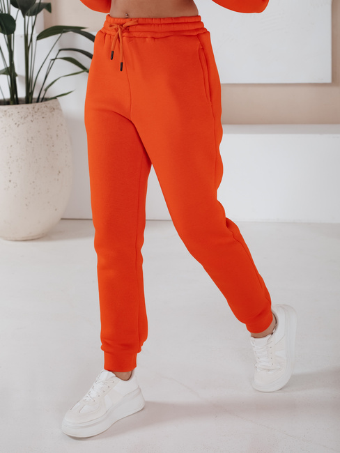 Damen Trainingsanzug Set ARIELLA PREMIUM Orange Dstreet AY0724