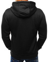 Herren Kapuzenpullover Schwarz BX2028