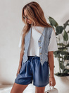 Damen-Shorts RELAX TIME blau Dstreet SY0459