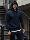 Herren Kapuzenpullover Dunkelblau BX3001