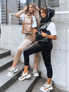Damen Steppweste ASHE Farbe Dunkelbeige DSTREET TY3778