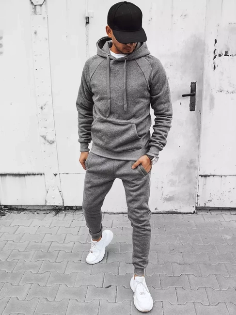 Herren Trainingsanzug-Set Farbe Dunkelgrau DSTREET AX0624