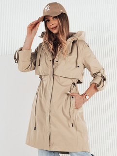 Damen Parka NOCITO Farbe Camel DSTREET TY4202_3