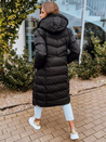 Damen Steppwinterjacke mit Kapuze MENSI schwarz Dstreet TY3093