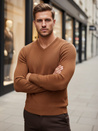 Herren Pullover Kamel Dstreet WX2290