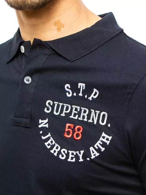 Herren Poloshirt Dunkelblau Dstreet PX0418