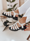 Damen SUMMERWILD Sandalen weiß Dstreet ZY0953