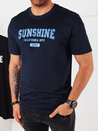 Herren T-shirt mit Aufdruck Farbe Dunkelblau DSTREET RX5375