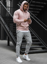 Herren Kapuzenpullover rosa Dstreet BX4845