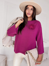 Damen Oversize-Pullover GAIA burgundy Dstreet MY2009