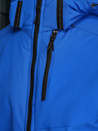 Herren Winterjacke mit Kapuze blau Dstreet TX5120