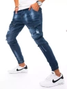 Herren Jeans Cargohose Blau Dstreet UX3270