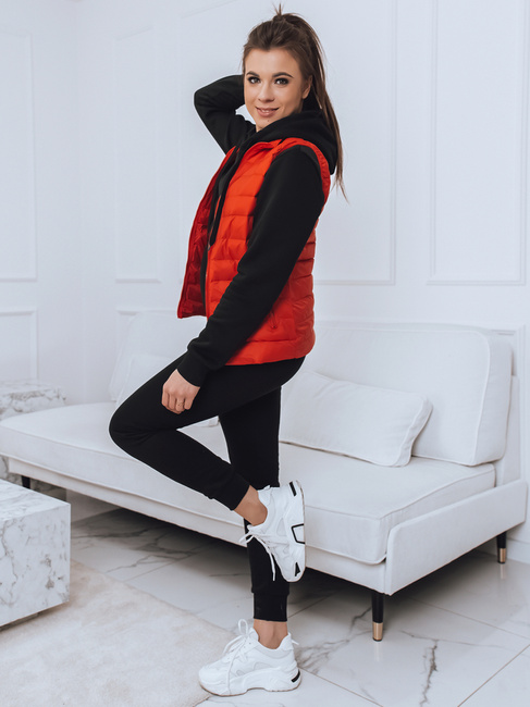 Damen Steppweste ROSILA Rot Dstreet TY2578