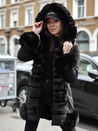 Damenjacke mit Pelz FURRWINT schwarz Dstreet TY4772