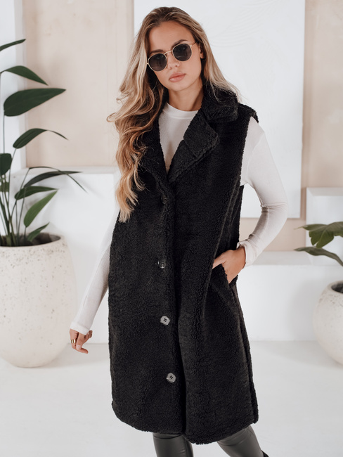 Damen Weste BALLA Schwarz Dstreet TY3199