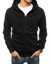 Herren Sweatshirt mit Reißverschluss Farbe Schwarz DSTREET BX4940