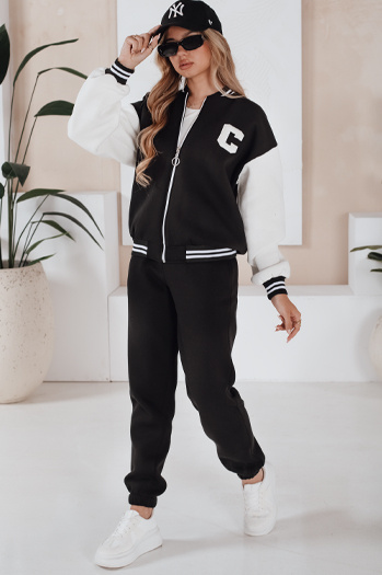 Damen Trainingsanzug-Set CELIA Farbe Schwarz DSTREET AY0771